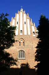 front kościoła