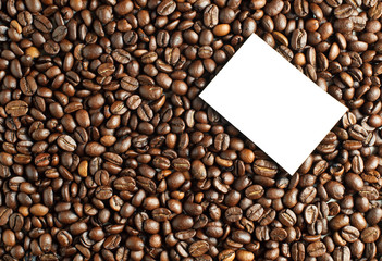 background of coffee beans