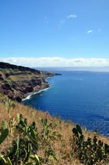 Fototapeta na wymiar Wybrzeżu wyspy Madera