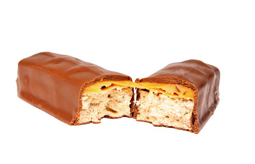 Caramel chocolate bar