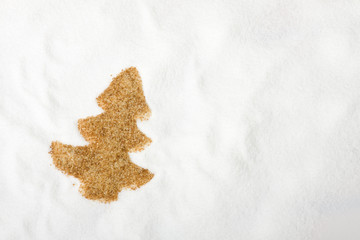 Hagelzuckerbaum links unten