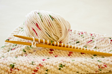 Unfinished Knitting Project