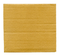 Cardboard isolated