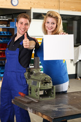 Mehrere Auszubildende