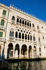 Fototapeta na wymiar Ca d Oro Pałac położony w Wenecja, Włochy