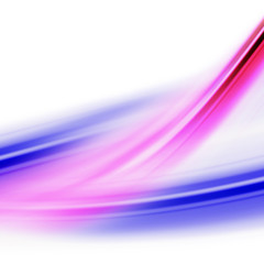 Geschwungene farbige Streifen mit Platz für Text