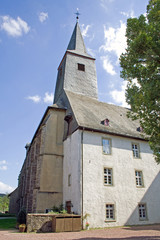 Fototapeta na wymiar Klosterkirche Oerlinghausen im Sauerland (Nordrhein-Westfalen)