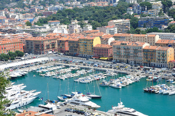 Obraz premium port de Nice 5