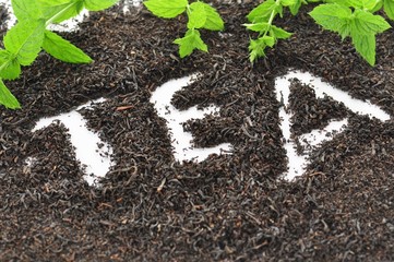 loose tea background