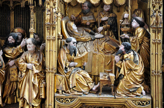 retable de la cath&eacute;drale de L&uuml;beck