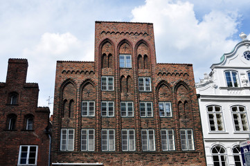 maison &agrave; pignon &agrave; L&uuml;beck