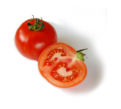 Ein und eine halbe Tomate