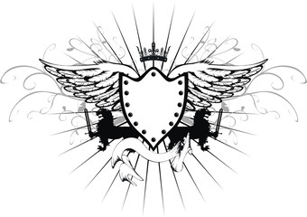 Fototapeta premium heraldic lion5