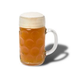 Maß, Maßkrug, Bier, Weizen, Weißbier