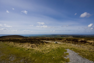 Landscape since the top of a hill