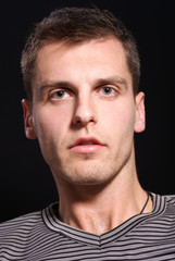 Fototapeta premium Portrait of a young man