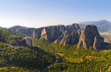 Fototapeta na wymiar Meteory Klasztor w Grecji