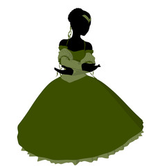Ballerina Illustration Silhouette © Kathy Gold