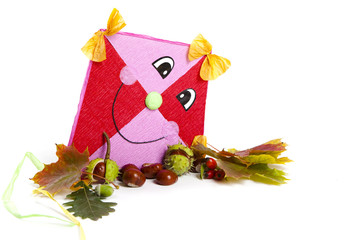 herbstlaune und drachen steigen lassen