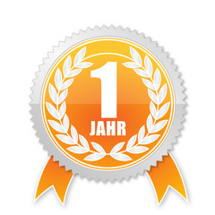 1 Jahr Jubil&auml;um