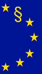europa flagge paragraph symbol gesetz