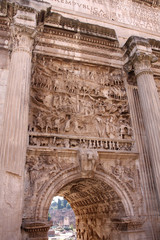 Arco di Settimio Severo, Forum Romano in Rome, Italy