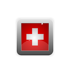 Obraz premium flag of swiss