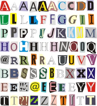 letters cut out newspaper images browse 1 900 stock photos vectors and video adobe stock