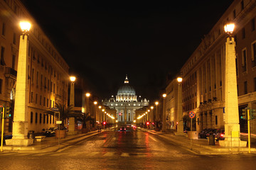 Naklejka premium Vatican City in Rome, Italy