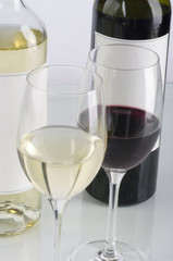 White and red wine