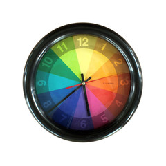 colorful clock