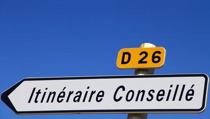 Itinéraire conseillé