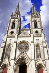 Fototapeta premium france; 85; niort : église notre dame