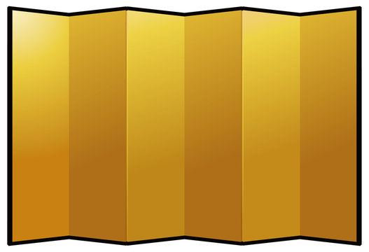 金屏風