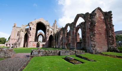 Fototapeta premium Melrose Abbey