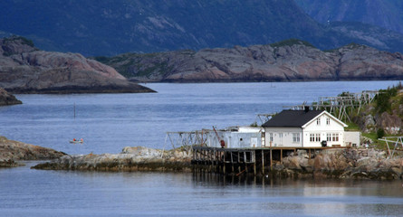 Biały dom w Norwegii