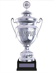 silver champion trophy