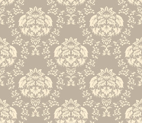 seamless damask pattern