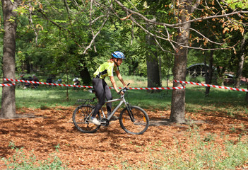 Obraz premium Cyclist