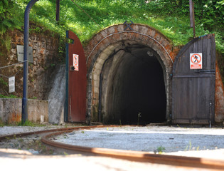 Mine entrance