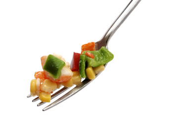 Fourchette de crudités