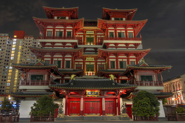 Buddha Tooth Relic Chinese Temple