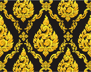 thai design pattern background