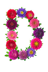 floral alphabet