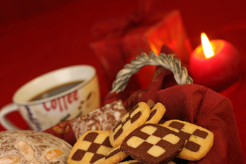 Feines Gebäck zum Fest