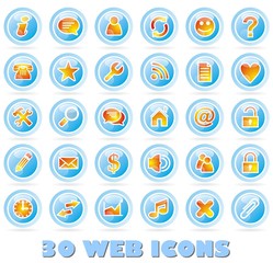 30 Web Icons