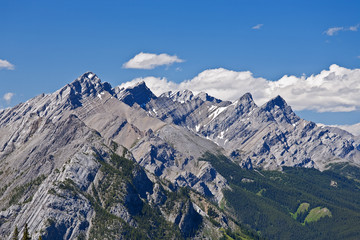 Fototapeta na wymiar Kanadyjskie Góry Skaliste