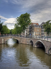 Naklejka premium Amsterdam Bridges