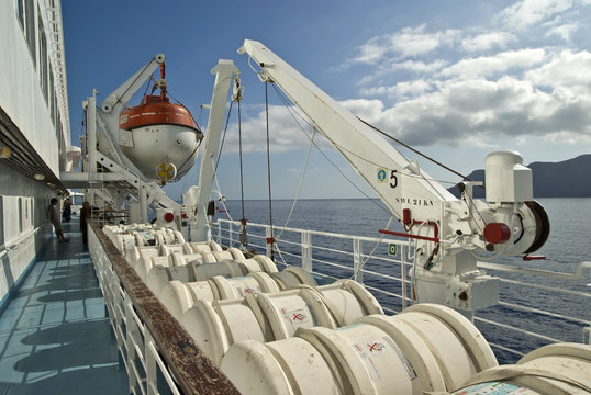 La nave, dispositivi di sicurezza 2