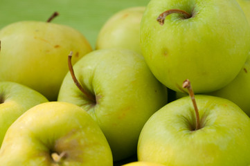.Green apples